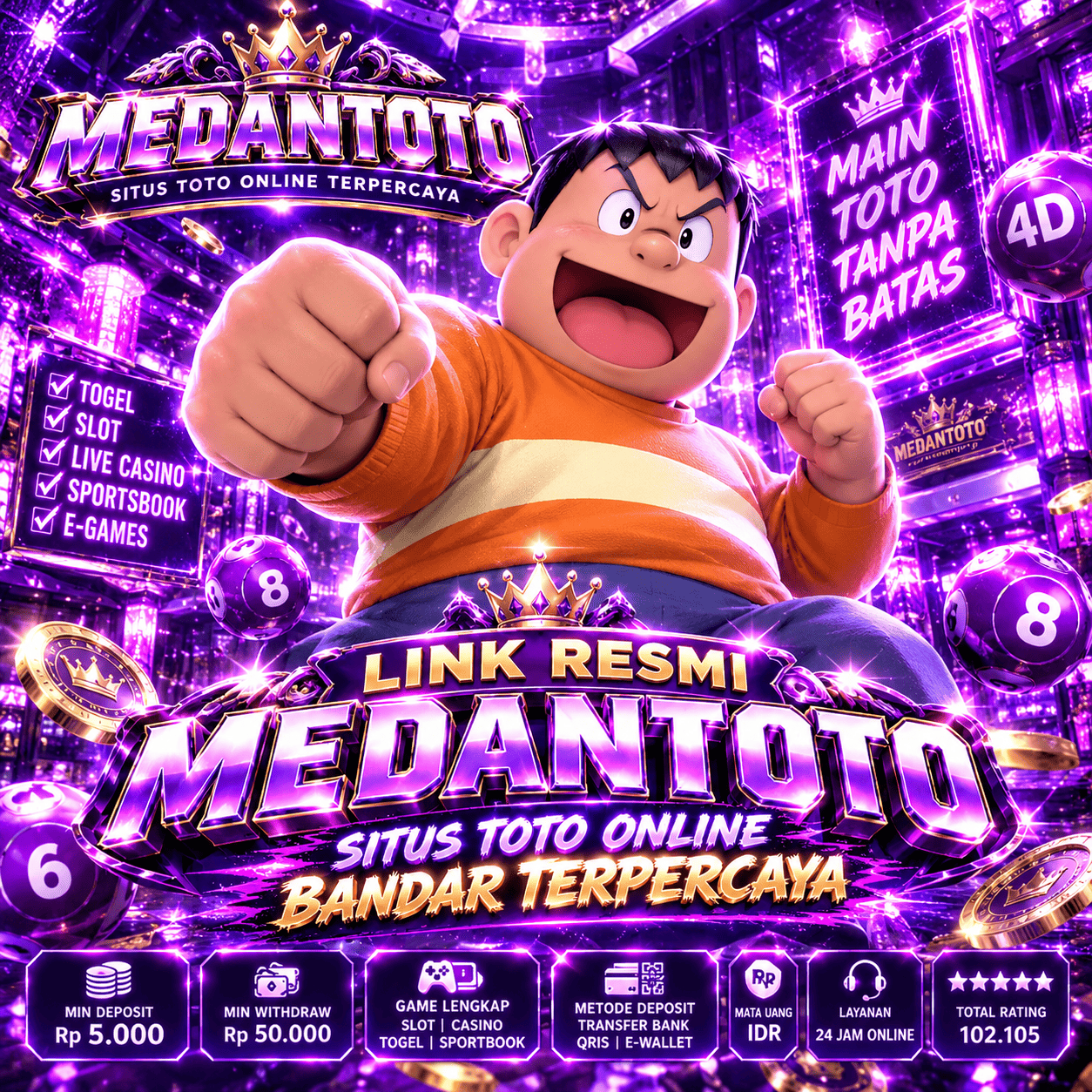 MEDANTOTO | Link Utama Situs Togel 4D & Pragmatik Terjamin Mudah Menang by Hey siriusly
